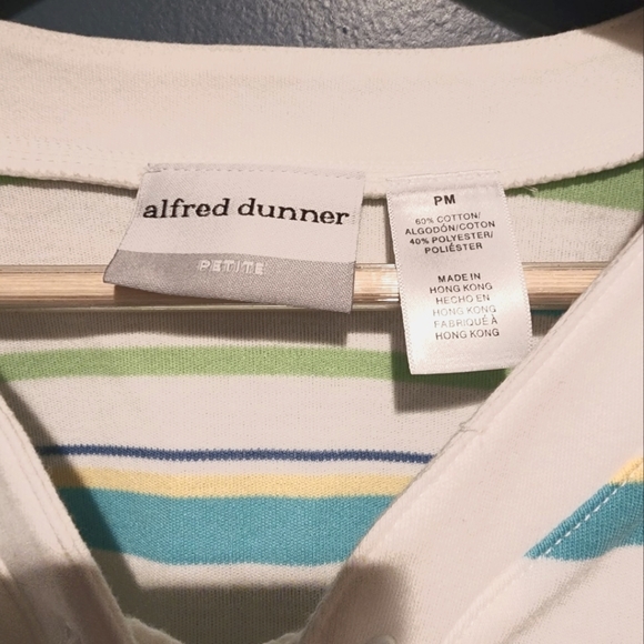 NWT Petite Alfred Dunner Medium top - Picture 3 of 5